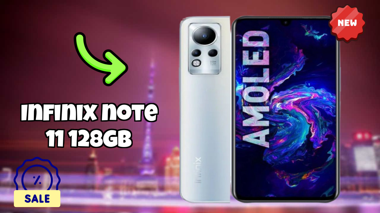 Infinix Note 11 128GB Display Technology: AMOLED Review