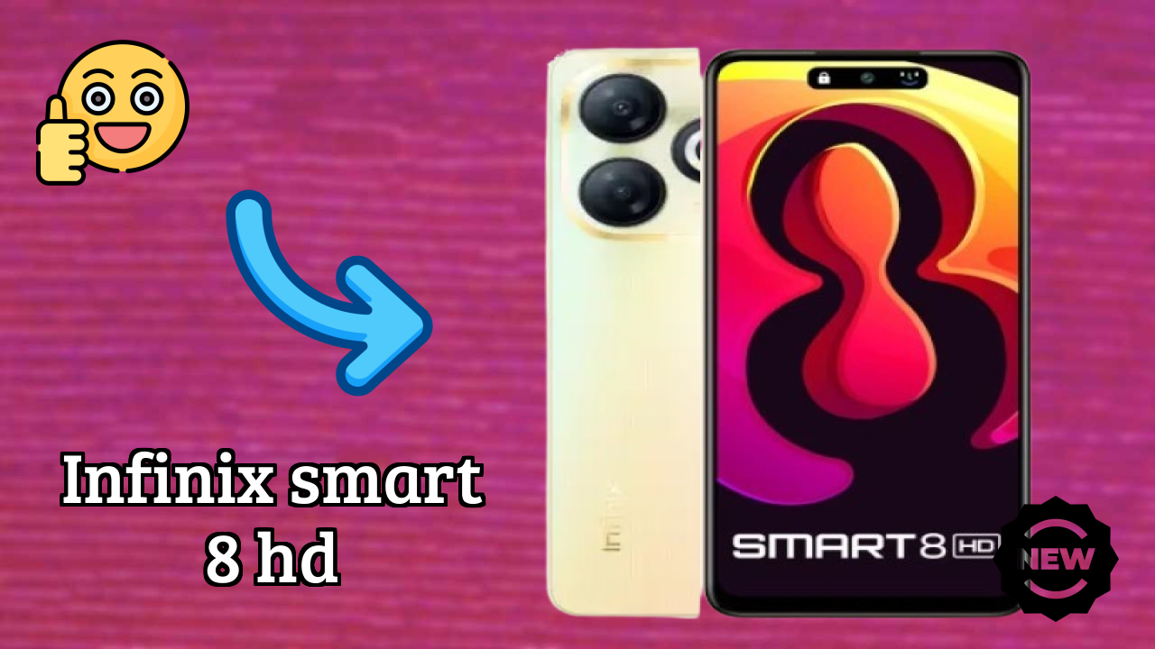 Infinix Smart 8 HD Display Technology: IPS LCD Quality
