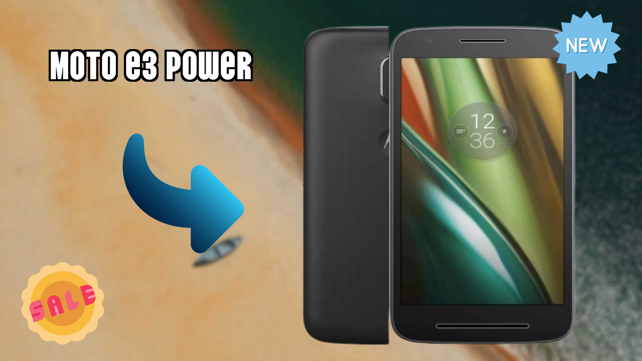 Moto E3 Power Display Technology: IPS LCD Quality