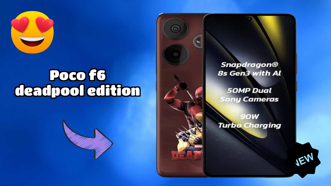 POCO F6 Deadpool Edition Display Review: 6.67 Inches (16.94 Cm) Screen Size