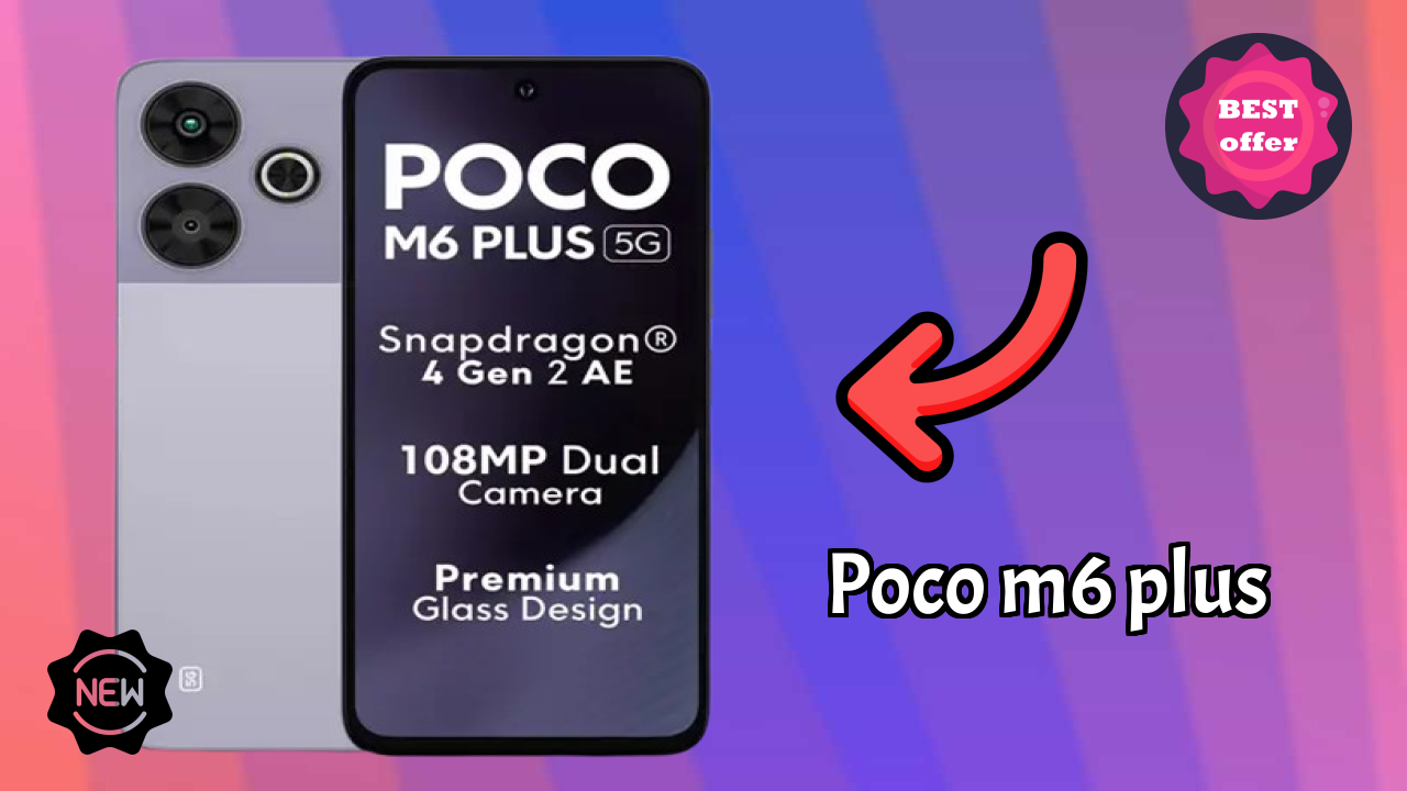 POCO M6 Plus Gaming Performance with Snapdragon 4 Gen 2 Accelerated Edition Processor