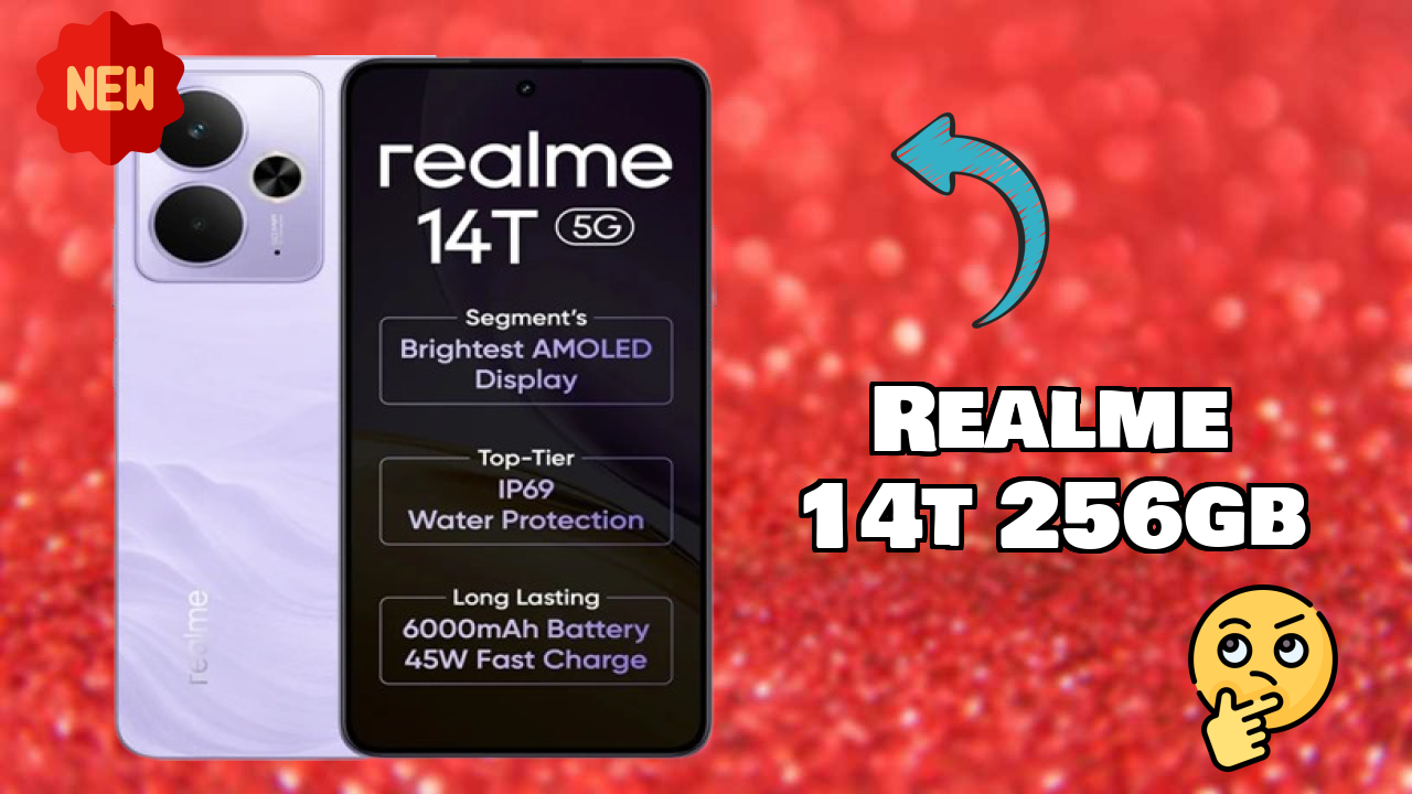 Realme 14T 256GB Display Technology: AMOLED Review
