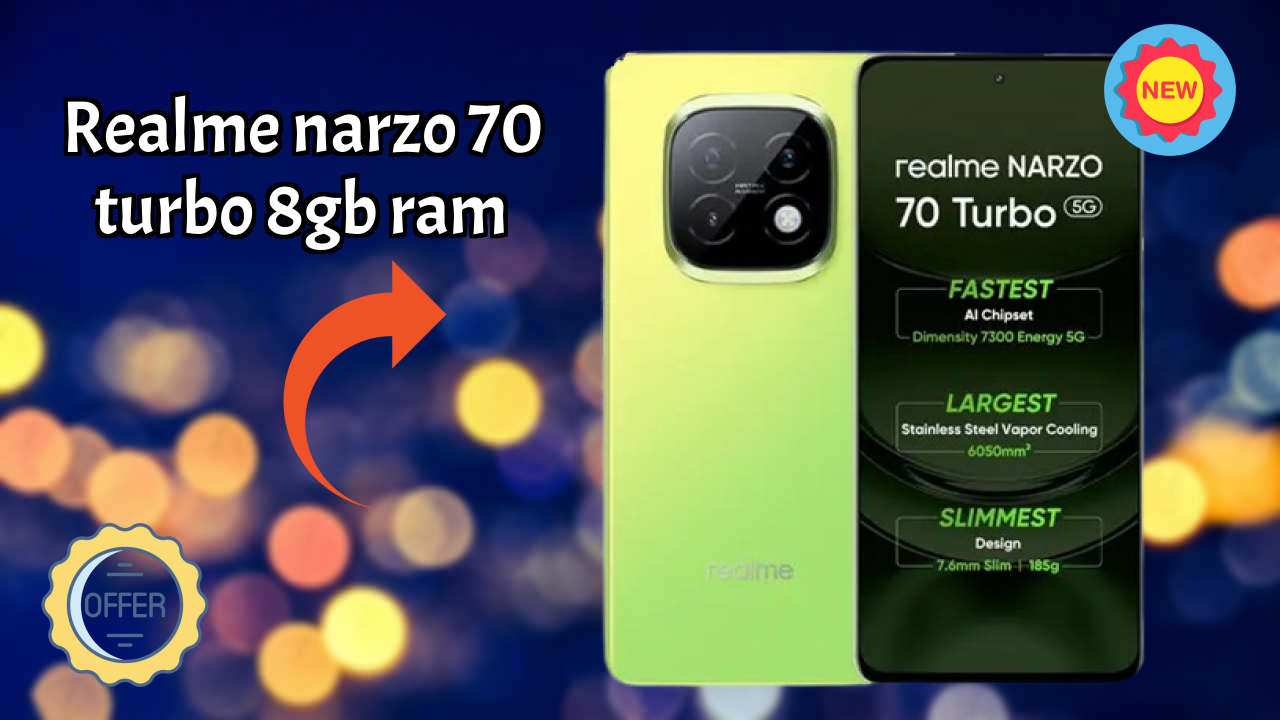 Realme Narzo 70 Turbo 8GB RAM Price Analysis: ₹16,999 Good Investment?