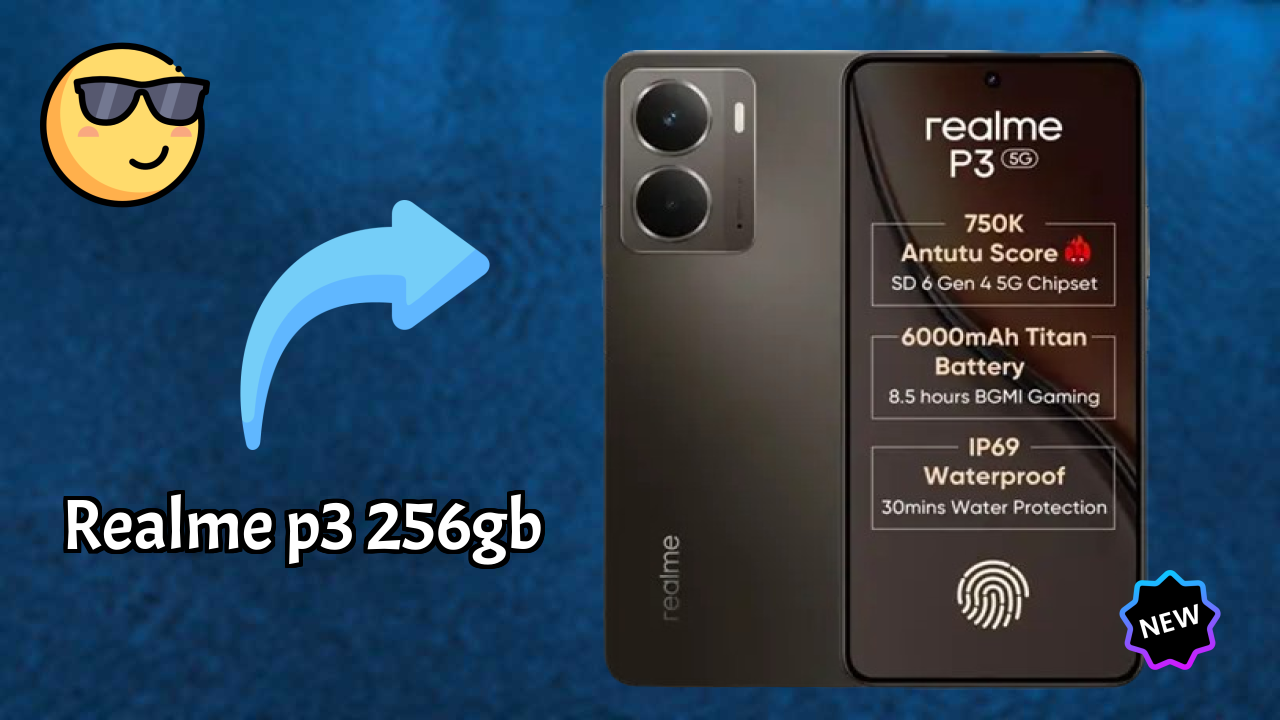 Realme P3 256GB Display Quality: AMOLED Review