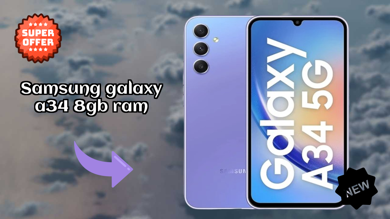 Samsung Galaxy A34 8GB RAM Camera Comparison: 48 MP + 8 MP + 5 MP Rear Camera vs Competition