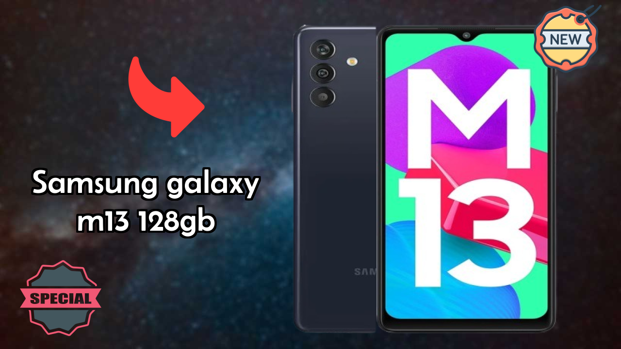 Samsung Galaxy M13 128GB Display Quality: PLS LCD Explained
