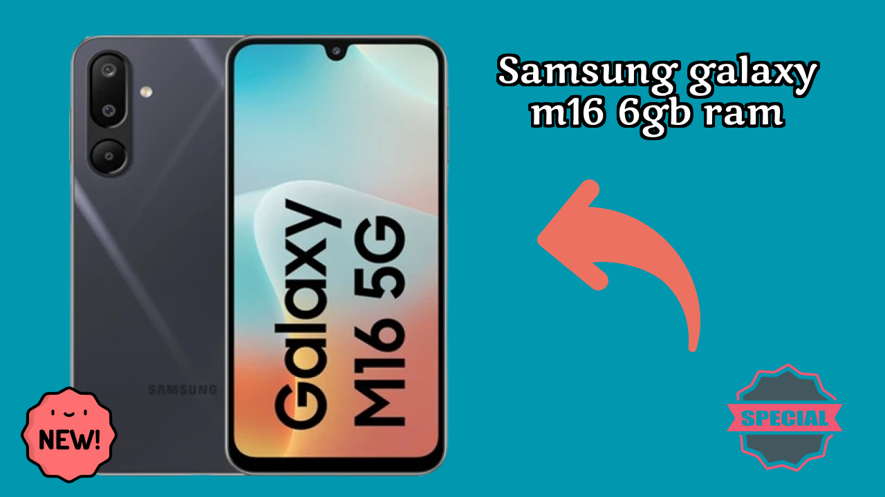 Samsung Galaxy M16 6GB RAM Display Analysis: 6.7 Inches (17.02 Cm) Quality