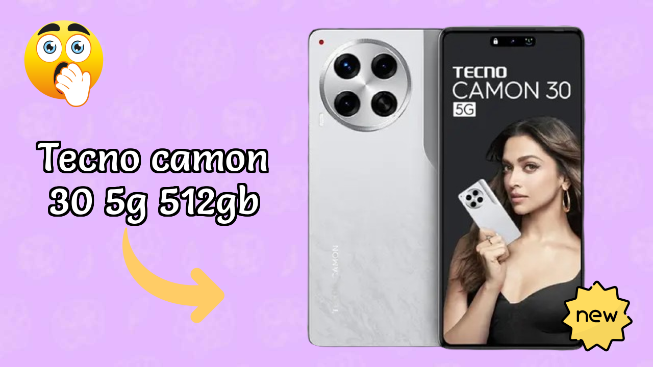 Tecno Camon 30 5G 512GB at ₹24,999 - Complete Specifications
